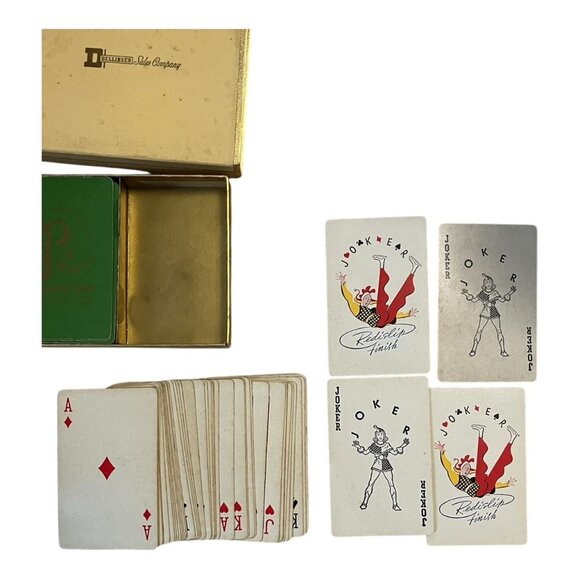 Vintage 1950s Advertising Playing Cards – Gallman’s & Brockton Cutting Die - Picture 4 of 6